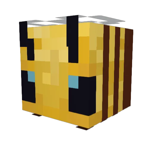 DeJack Minecraft avatar head, 3D render