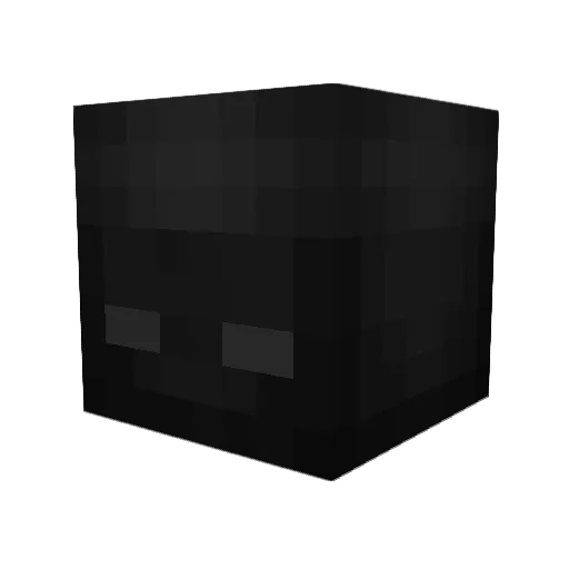 DeSanctimonious Minecraft avatar head, 3D render