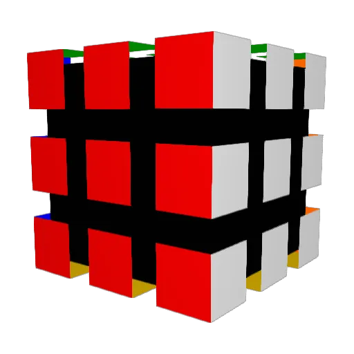DeUnlucky Minecraft avatar head, 3D render