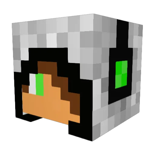 DeViLaKoS7 Minecraft avatar head, 3D render