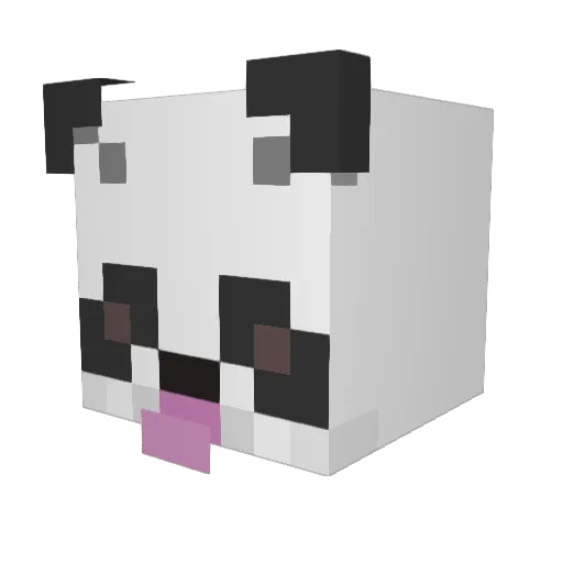 De_Bee Minecraft avatar head, 3D render