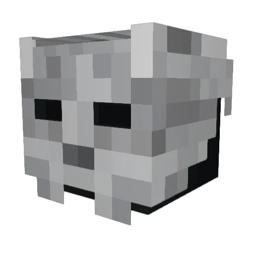 De_Cheesus Minecraft avatar head, 3D render
