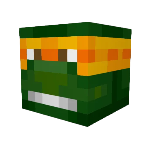De_La_Soul Minecraft avatar head, 3D render