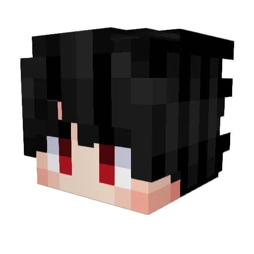 De_Lerlie4 Minecraft avatar head, 3D render
