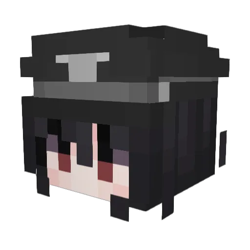 De_stiny Minecraft avatar head, 3D render
