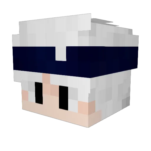 DeaF_Dz Minecraft avatar head, 3D render
