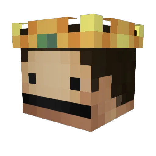 DeadBeatUnggoy Minecraft avatar head, 3D render