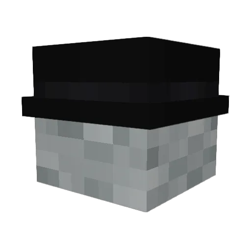 DeadByBiel Minecraft avatar head, 3D render