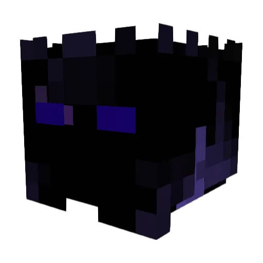 DeadCrab Minecraft avatar head, 3D render