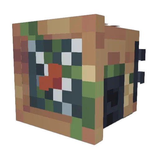 DeadEcho115 Minecraft avatar head, 3D render