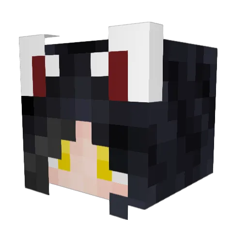 DeadEnd42 Minecraft avatar head, 3D render