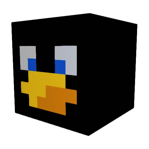 DeadEyeDie Minecraft avatar head, 3D render