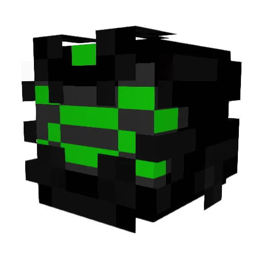 DeadForMillenia Minecraft avatar head, 3D render