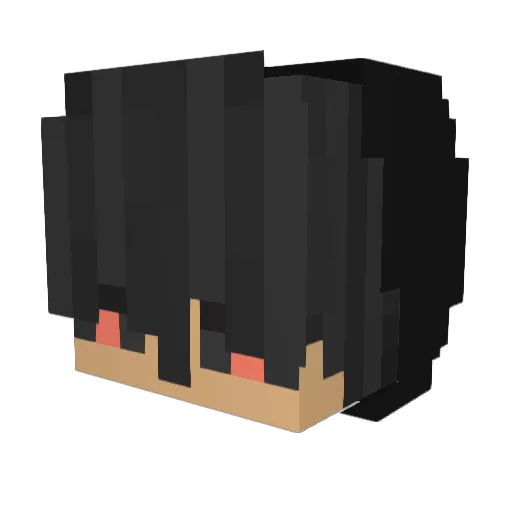 DeadG4m3r Minecraft avatar head, 3D render