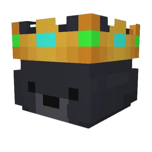 DeadHope8842 Minecraft avatar head, 3D render