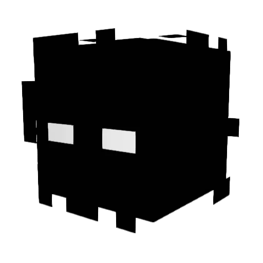 DeadK1ller Minecraft avatar head, 3D render
