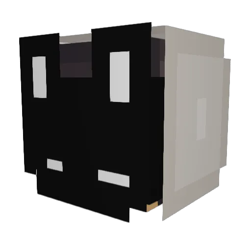 DeadPanMarshall Minecraft avatar head, 3D render