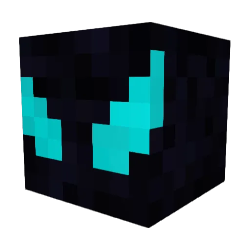 DeadPool387 Minecraft avatar head, 3D render