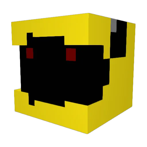 DeadSayt Minecraft avatar head, 3D render