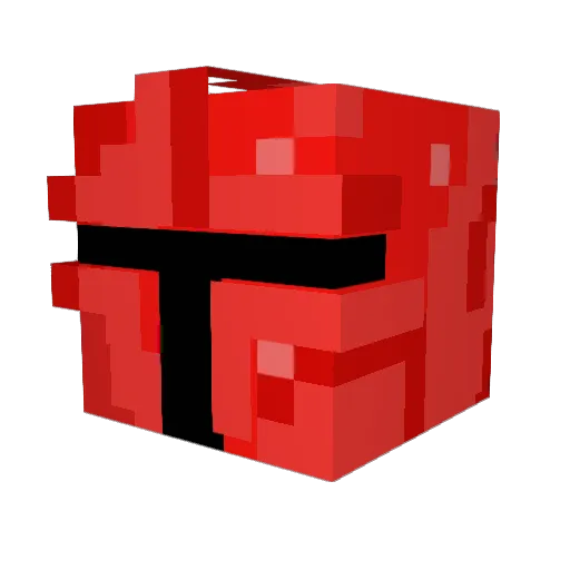 DeadShots2020 Minecraft avatar head, 3D render