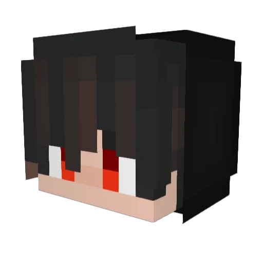 DeadStreeks Minecraft avatar head, 3D render