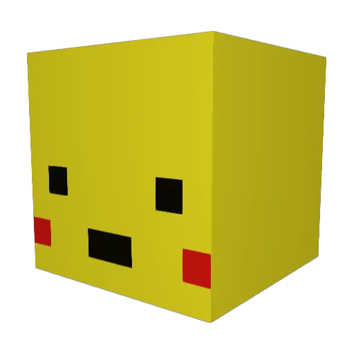 DeadTransmission Minecraft avatar head, 3D render