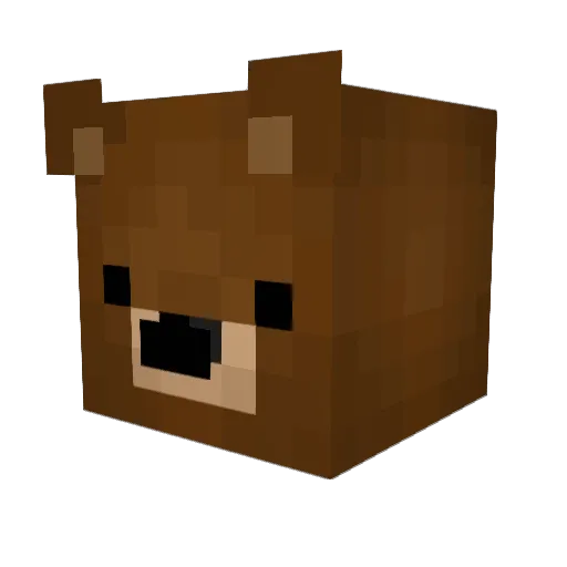 Dead_Babys Minecraft avatar head, 3D render