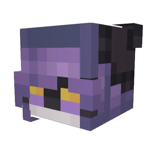 Dead_Birdd Minecraft avatar head, 3D render
