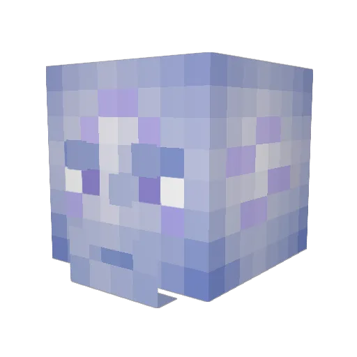 Dead_Insiddee Minecraft avatar head, 3D render