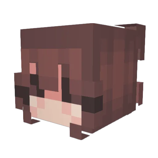 Dead_Metal Minecraft avatar head, 3D render