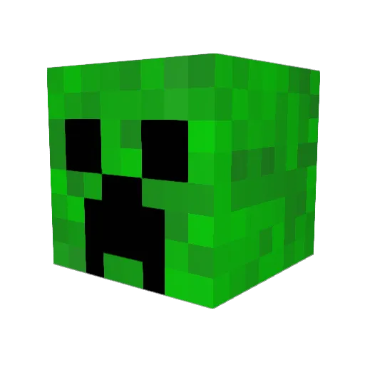 Dead_Mice Minecraft avatar head, 3D render