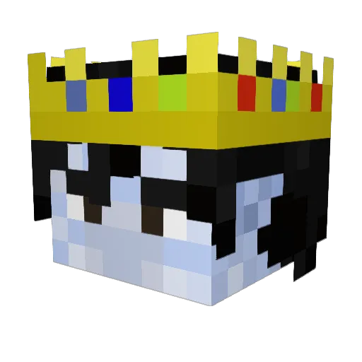 Dead_Venzo Minecraft avatar head, 3D render