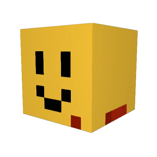 Deadaster_Dk Minecraft avatar head, 3D render