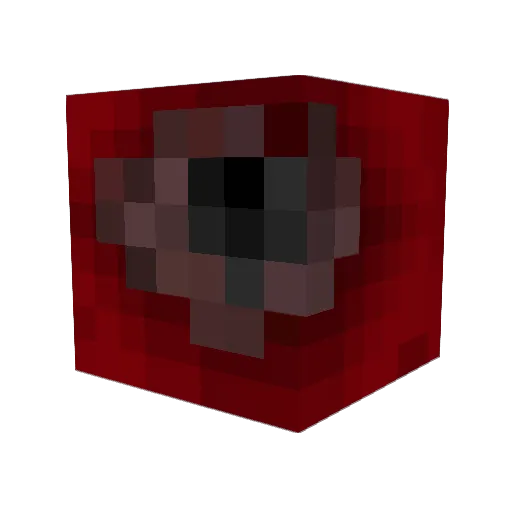 Deadbear8908 Minecraft avatar head, 3D render