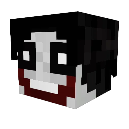 Deadeye1977 Minecraft avatar head, 3D render