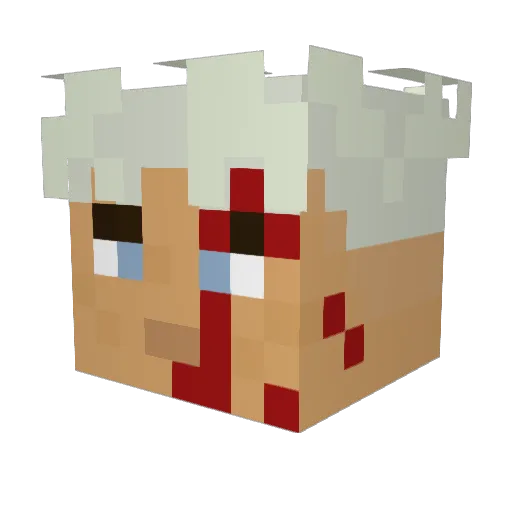 Deadeye27841 Minecraft avatar head, 3D render