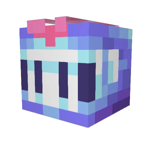 Deadlife409 Minecraft avatar head, 3D render