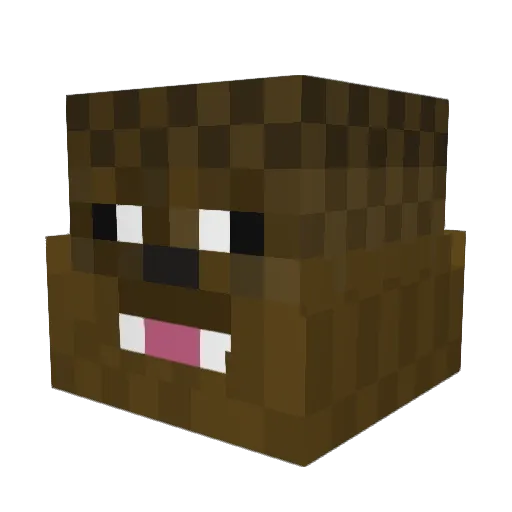 DeadlyKitten766 Minecraft avatar head, 3D render