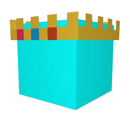 DeadlyPlumJelly Minecraft avatar head, 3D render