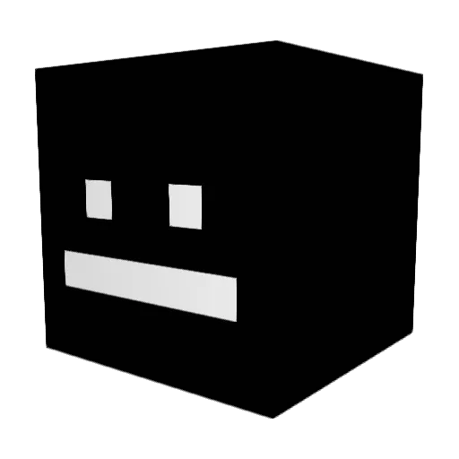 DeadlyRifle Minecraft avatar head, 3D render