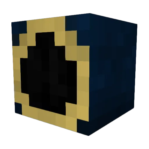 DeadlyRiotMan Minecraft avatar head, 3D render