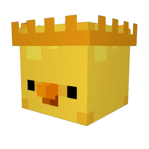 DeadlySw0rd Minecraft avatar head, 3D render
