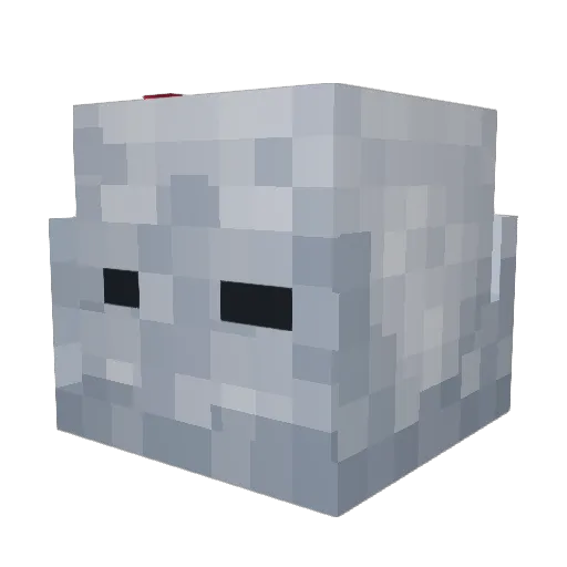 DeadlyYawnz Minecraft avatar head, 3D render