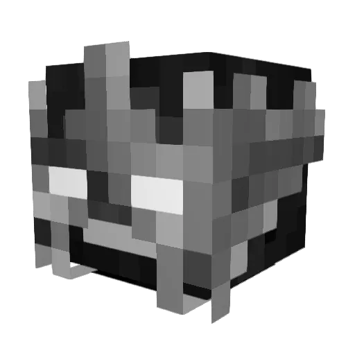 Deadlywere Minecraft avatar head, 3D render