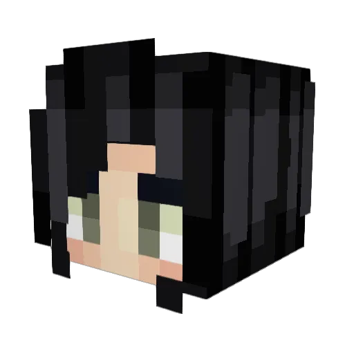 Deadpool_Energy Minecraft avatar head, 3D render