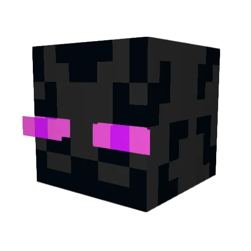 Deads3a Minecraft avatar head, 3D render