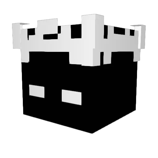 Deadwood256 Minecraft avatar head, 3D render