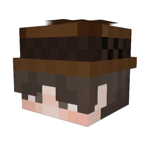 DeadwoodSMPStaff Minecraft avatar head, 3D render