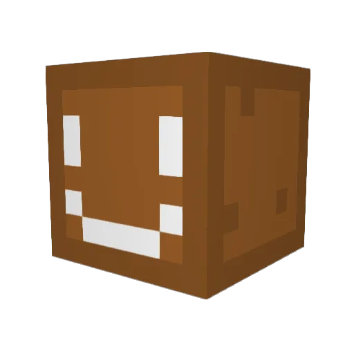 Deady_Eddy Minecraft avatar head, 3D render