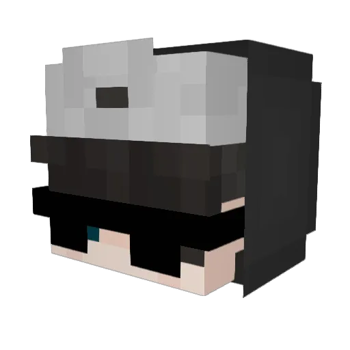 Dealer_420 Minecraft avatar head, 3D render